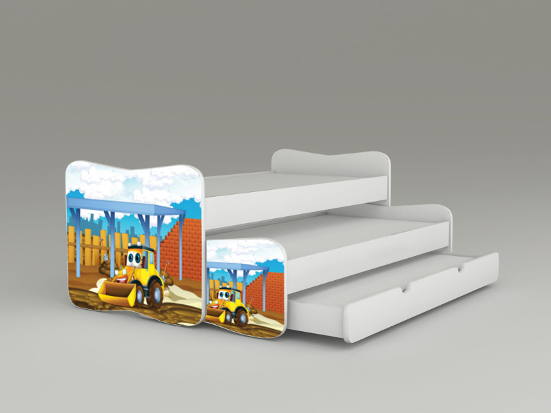 Becks postel pre tri deti Digger